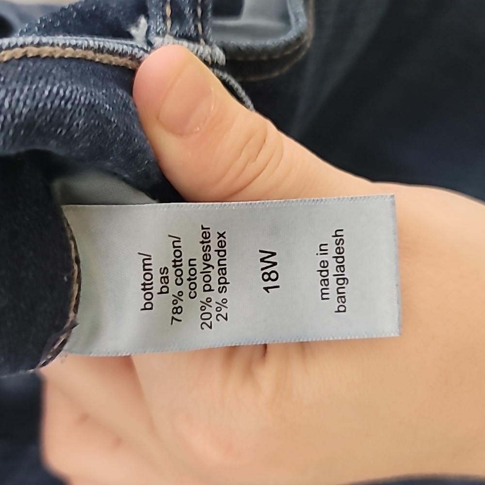 Maurices Dark Blue High Rise Jeans - Picture 5 of 7